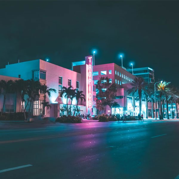 building neon light