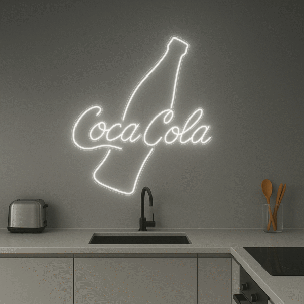 Néon LED Coca Cola – L'icône vintage en décoration lumineuse – Image 8
