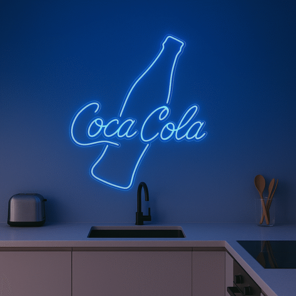 Néon LED Coca Cola – L'icône vintage en décoration lumineuse – Image 7