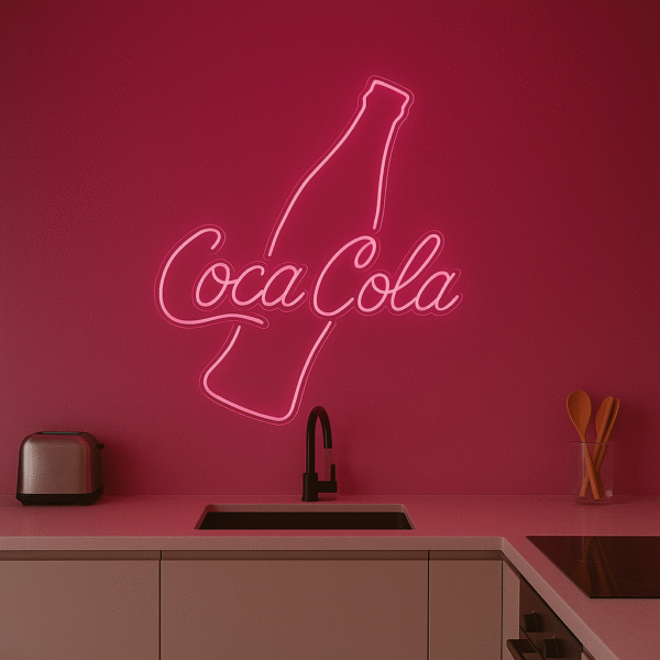 Néon LED Coca Cola – L'icône vintage en décoration lumineuse – Image 5